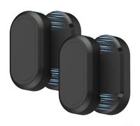 Coque magnétique étanche pour Smart Tag 2, coque de protection en silicone avec dos solide, coque antichoc IPX8 pour voyage, suivi des bagages pour animaux de compagnie, facile à installer, noir