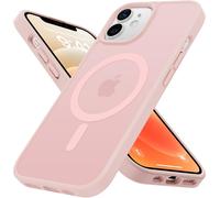 Coque Magnétique Mat Compatible Magsafe Pour Iphone 12/12 Pro ¿ Dos Translucide Anti-Traces, Mince Et Antichocs, Protection De Niveau Militaire