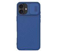 Coque Magnétique Nillkin CamShield Pro iPhone 16 - Bleu Raffiné