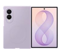 Pack 2-en-1 en silicone magnétique Lavande + Film anti-reflet Transparent pour Galaxy Z Fold 8