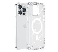 Coque magnétique pour iPhone 14 Plus, coque blindée avec crochets et support