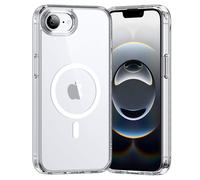 Coque Magnétique pour Iphone 16E/SE4 2025,Compatible avec MagSafe, Dos Anti Rayures, Transparent - HQSELECTION®