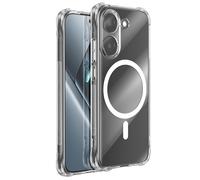 Coque Magnétique pour Poco X8 Pro à Coins Bumper et Caméra Surélevée,