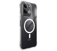 Avizar Coque Magnétique pour Redmi 17 4G / 5G avec Caméra Surélevée Transparent