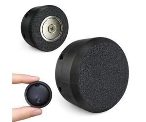 Coque magnétique pour traceur intelligent compatible avec traceur WeTag Mini, support avec aimant en néodyme et brides, coque universelle pour vélo, voiture, moto, trottinette (Single)