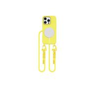Coque Magnétique Tech-Protect Magsafe Pour Iphone 16 Pro Jaune Canari