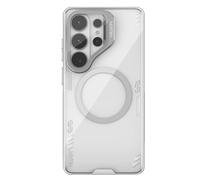 COQUE magnétique Transparente pour Samsung Galaxy S26 Ultra, Effet Miroir Transparent Haute définition, Anneau magnétique N52 intégré, Fine pour Samsung Galaxy S26 Ultra-Gris