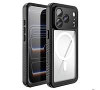 Coque Magsafe - 4SMARTS - iPhone 17 Pro - Étanche IP68 - Protection complète - Noir