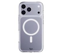 Coque MagSafe Antichoc pour iPhone 17 Pro Max avec Bords Surélevés Tech21 Transparent