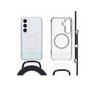 imoshion Coque MagSafe avec cordon amovible pour Samsung Galaxy S25 / S24 - Transparent