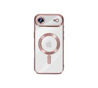 Avizar Coque pour iPhone Air Compatible avec Contour Chromé Rose