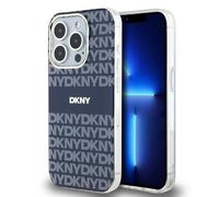 Coque MagSafe DKNY bleue pour iPhone 15 Pro