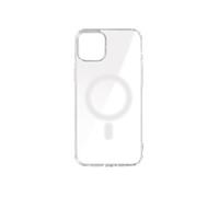 Coque MagSafe en Silicone pour iPhone 12 Pro avec Dos Rigide Swissten Transparent