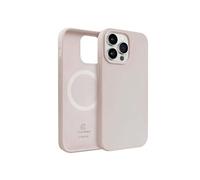 Coque MagSafe en Silicone pour iPhone 14 Pro Max avec Anneau Magnétique Intégré Crong Rose