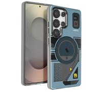 Coque MagSafe - F-Protect - Samsung Galaxy S25 Ultra - Dual Layer 4D - Bords surélevés - Aluminium