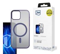 Coque MagSafe Frosty violette pour iPhone 15 3MK