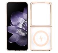 Coque Magsafe Glossy Electroplated Pour Xiaomi Mix Flip, L'or Du Désert