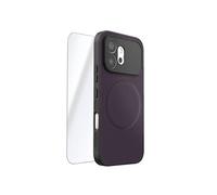 Avizar Coque pour Honor 600 Effet Carbone et 2 Verres Trempés d'Écran