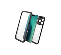 Coque MagSafe Intégrale 360° pour iPhone 17 Pro Max Etanche IP68 Drop-Test 2m Noir / Transparent
