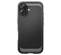 Coque MagSafe iPhone 17 Antichoc avec Contours Renforcé Modèle Rugged Armor Mag Spigen SGP Noir