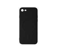 Coque iPhone 7, 8 et iPhone SE 2020, 2022 Silicone Souple Mag Cover noir