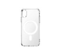Coque Magsafe iPhone X et XS Bi-matière Coins renforcés Swissten Transparent