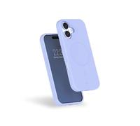 Bigben Connected - Coque Force Case iPhone 17 - MagSafe, silicone, garantie à vie - Bleu ciel