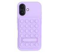 Coque MagSafe pour iPhone 17 + Support ventouse magnétique Violette Bigben