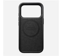 Coque MagSafe Nomad iPhone 18 Pro en Cuir Horween Noir Noir