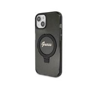 Coque Magsafe pour Apple iPhone 15 Plus TPU Ring Stand Noir