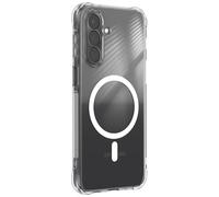 Coque MagSafe pour Galaxy A27 à Coins Bumper et Caméra Surélevée Transparent