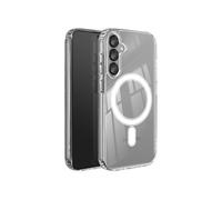 Coque MagSafe pour Galaxy S24 / Galaxy S25 modèle MagStick Clear Jelly Swissten Transparent