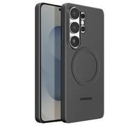 Samsung Coque arrière en silicone magnétique Galaxy S26 Ultra Noir