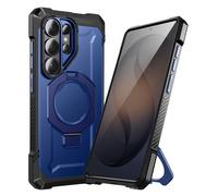 Coque MagSafe pour Galaxy S26 Ultra Unicorn Beetle Grip Antichoc Militaire 4.5m Supcase Bleu