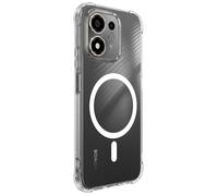 Coque MagSafe pour Honor 600 Smart à Coins Bumper et Caméra Surélevée Transparent