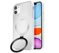 Coque MagSafe pour iPhone 11 Antichoc avec Support Pliable Blanc