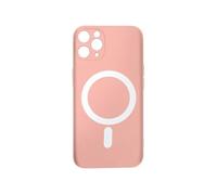 Coque MagSafe pour iPhone 11 Pro Soft Touch Mate Bords Surélevés rose