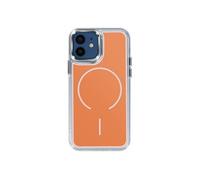 Coque MagSafe pour iPhone 12 / 12 Pro Protection Bi-matière Ultra Renforcé Orange