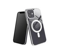 Coque MagSafe pour iPhone 12 Mini Antichoc Coins Renforcés Transparent