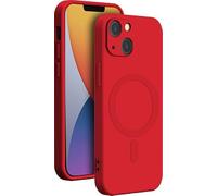 Bigben Connected Coque MagSafe COVMAGIP14R Silicone Rouge pour iPhone 13/14