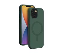 - Coque de protection pour téléphone portable - compatibilité avec MagSafe - silicone - vert - pour Apple iPhone 14