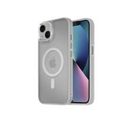Coque MagSafe pour iPhone 13 Dos Mat Givré Contour Gris