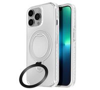 Avizar Coque pour iPhone 13 Pro Antichoc avec Support Pliable Blanc