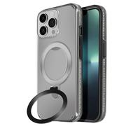 Coque MagSafe pour iPhone 13 Pro Antichoc avec Support Pliable Noir