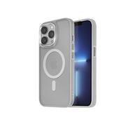 Coque MagSafe pour iPhone 13 Pro Dos Mat Givré Contour Gris