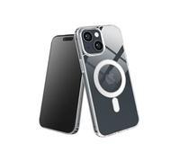 Coque MagSafe pour iPhone 14 Antichoc Coins Renforcés Transparent