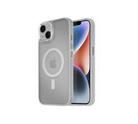 Coque MagSafe pour iPhone 14 Dos Mat Givré Contour Gris