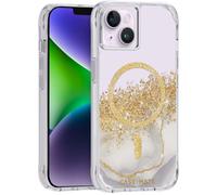 Coque Magsafe Pour Iphone 14 Plus Series Karat Ultra Élégant Résistant Case Mate Dorée