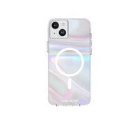 Case-Mate Soap Bubble MagSafe Coque de Protection Compatible avec Apple iPhone 14 Plus Arc-en-Ciel [Effet changeant de Couleur | Protection Contre Les Chutes de 3 m | Anneau intégré] -
