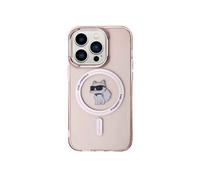 Coque MagSafe pour iPhone 14 Pro Max Choupette Protection Rigide Rose